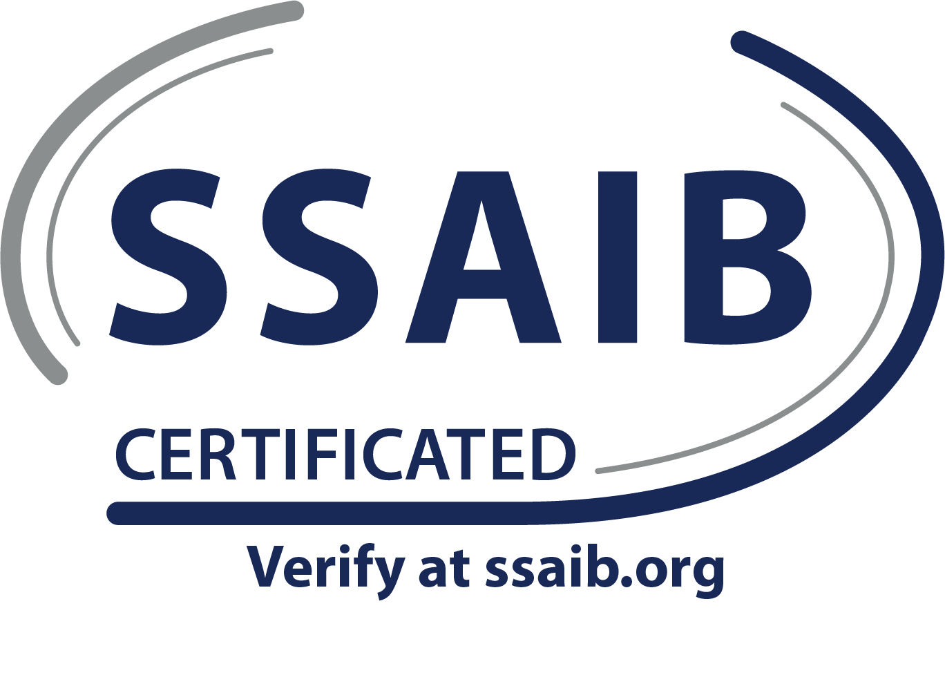 SSAIB certificated — verify at ssaib.org